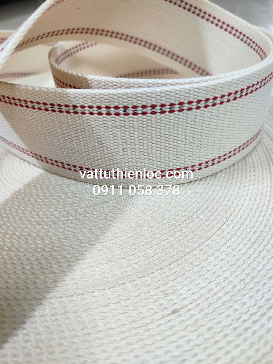Băng tải cotton rộng 5cm – 50mm