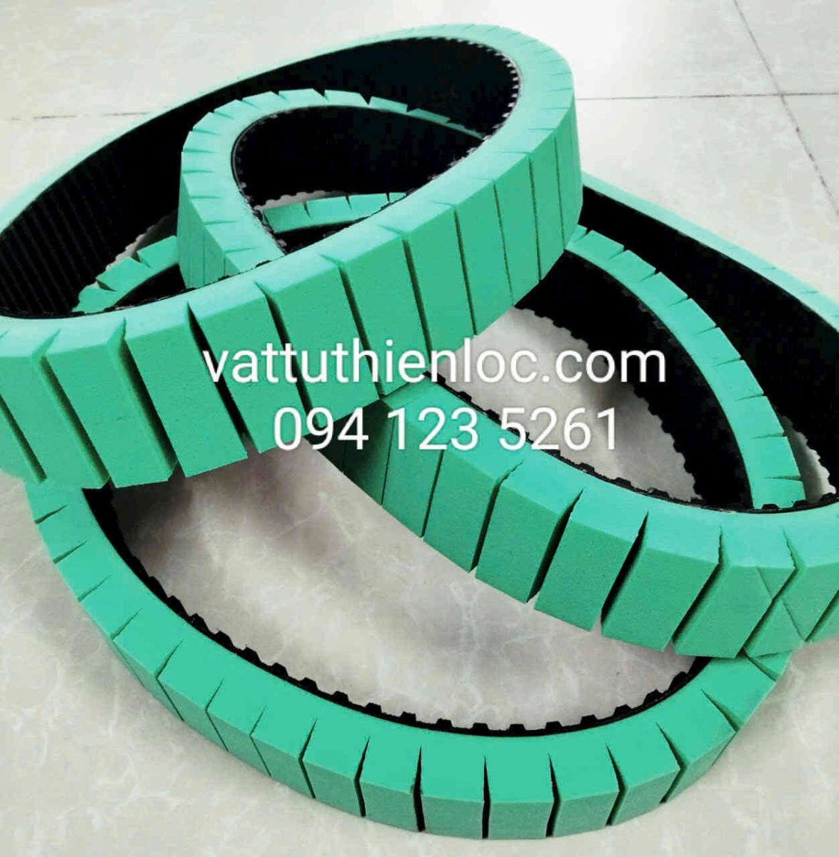 Dây đai đắp mút xốp xanh – Hàng nhập khẩu chất lượng cao