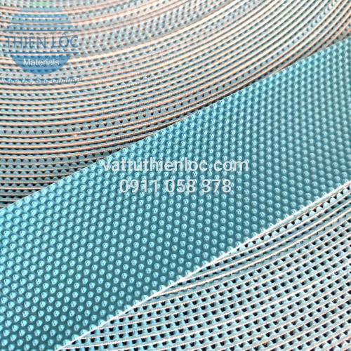 DÂY ĐAI GAI TRÒN BỌC TRỤC, CUỐN RULO MÀU XANH TL701
