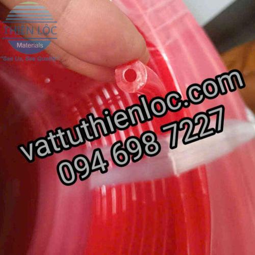 Dây đai Pu tròn rỗng phi 8-10-12mm Dây curoa PU phi